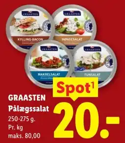 Lidl Graasten Pålægssalat tilbud