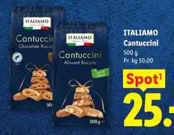 Lidl Italiamo Cantuccini Almond Biscuits tilbud