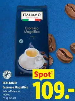 Lidl Italiamo Espresso Magnifico tilbud