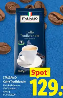 Lidl Italiamo Caffè Tradizionale tilbud