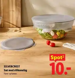 Lidl Silvercrest Sæt med silikone låg tilbud