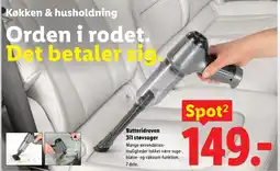 Lidl Cleanmop 3i1 støvsuger tilbud