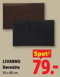 Lidl Livarno Dørmåtte tilbud