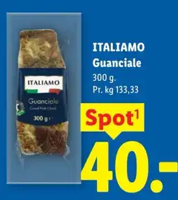 Lidl Italiamo Guanciale tilbud