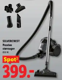 Lidl Silvercrest poseløs støvsuger tilbud
