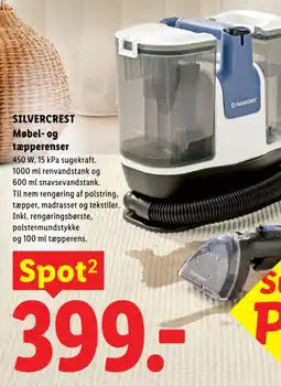 Lidl Silvercrest møbel- og tæpperenser tilbud