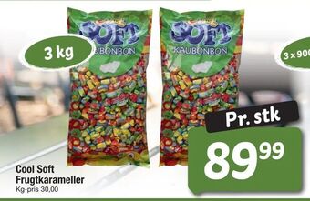 Fakta Tyskland Cool Soft Frugtkarameller tilbud