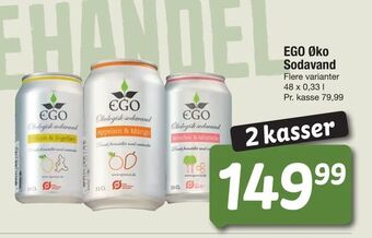 Fakta Tyskland EGO Øko Sodavand tilbud