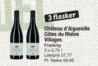 Château d'Aigueville Côtes du Rhône Villages