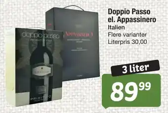 Fakta Tyskland Doppio Passo el. Appassinero tilbud