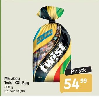 Fakta Tyskland Marabou Twist XXL Bag tilbud