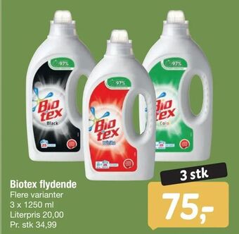 Fakta Tyskland Biotex flydende tilbud
