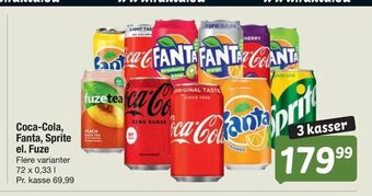 Fakta Tyskland Coca-Cola, Fanta, Sprite el. Fuze tilbud