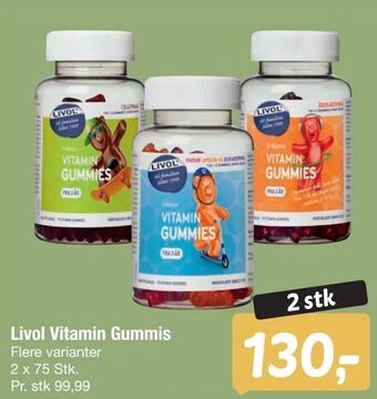 Fakta Tyskland Livol Vitamin Gummis tilbud