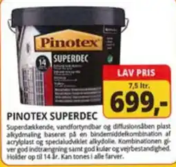 Farveland Pinotex Superdec tilbud
