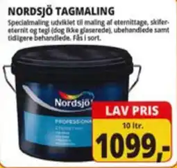 Farveland Nordsjö tagmaling tilbud