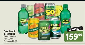 Fakta Tyskland Faxe Kondi el. Nikoline tilbud