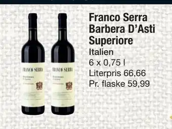 Franco Serra Barbera D'Asti Superiore