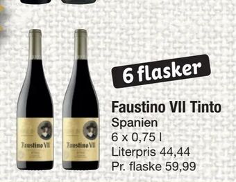 Fakta Tyskland Faustino VII Tinto tilbud