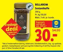 Lidl BELLAROM Instantkaffe, App-pris tilbud