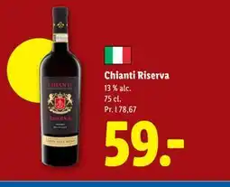 Lidl Chianti Riserva tilbud