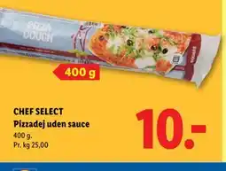 Lidl CHEF SELECT Pizzadej uden sauce tilbud