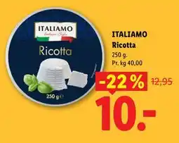 Lidl ITALIAMO Ricotta tilbud