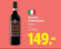 Lidl Brunello di Montalcino tilbud