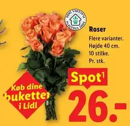 Lidl Roser tilbud