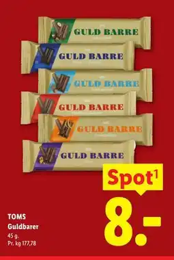 Lidl TOMS Guldbarer tilbud