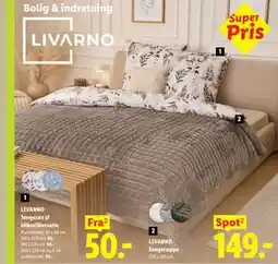 Lidl LIVARNO Sengesæt af mikrofibersatin tilbud