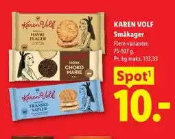 Lidl KAREN VOLF Småkager tilbud