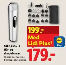 Lidl CIEN BEAUTY Hår- og skægtrimmer tilbud