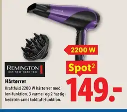 Lidl REMINGTON Hårtørrer tilbud