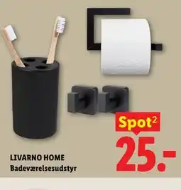 Lidl LIVARNO HOME Badeværelsesudstyr tilbud