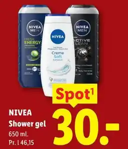 Lidl NIVEA Shower gel tilbud