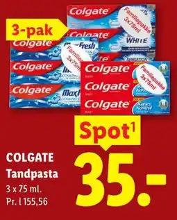 Lidl COLGATE Tandpasta tilbud