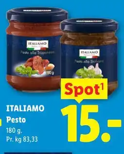 Lidl ITALIAMO Pesto tilbud