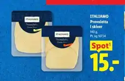 Lidl ITALIAMO Provoletta i skiver tilbud
