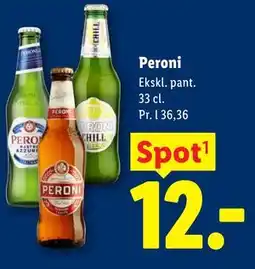 Lidl Peroni tilbud