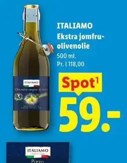 Lidl ITALIAMO Ekstra jomfruolivenolie tilbud