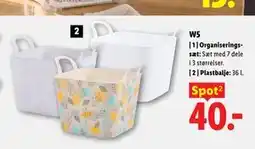 Lidl W5 Plastbalje tilbud