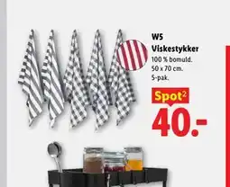 Lidl W5 Viskestykker tilbud