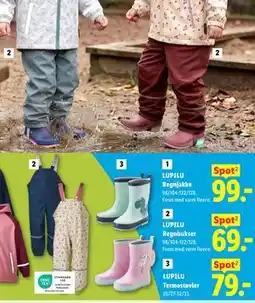 Lidl LUPILU Regnbukser tilbud