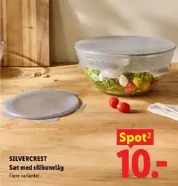 Lidl SILVERCREST Sæt med silikonelåg tilbud
