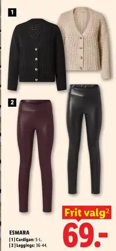 Lidl ESMARA Cardigan tilbud