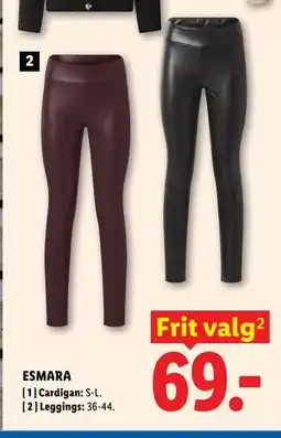 Lidl ESMARA Leggings tilbud