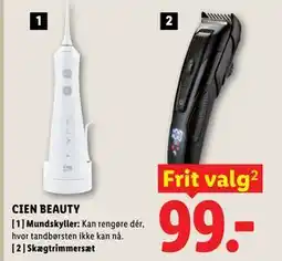 Lidl CIEN BEAUTY Skægtrimmersæt tilbud