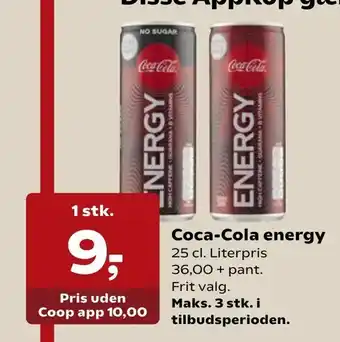 SuperBrugsen Coca-Cola energy tilbud