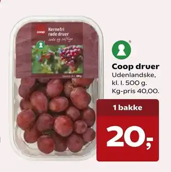 SuperBrugsen Coop druer tilbud